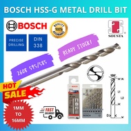 8MM-16MM BOSCH HSS-G METAL DRILL BIT 8MM-16MM 2608595079
