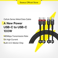 Baseus 2 Pcs Type-C to Type-C 100w Fast Charging Data Cable