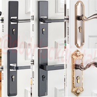 Buy 1 Get 1 Door Lock Set Aluminium Alloy Tombol Pintu Rumah Kunci Pintu Kayu Mute Tombol Pintu Bilik Safety Door Lock