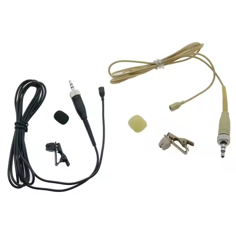 MiCWL Very Very Mini Miniature Hidden Lavalier Microphone For Sennheiser ew100 300 500 G2 G3 G4 Wire
