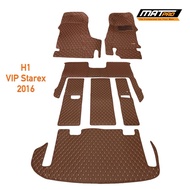 MatPro พรมปูพื้นเข้ารูป 5D 6D Premium Fitted Leather Car Mats สำหรับรถรุ่น HYUNDAI H1 STAREX VIP 7 ท