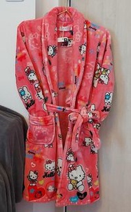 Kitty 珊瑚絨睡袍
