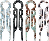 Luxe 3.54in Hair Pins (4-Pack) - Customer-Approved Size Hair Accessories for Women | Snug Fit for Th