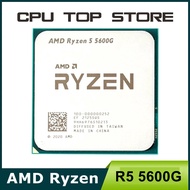 AMD CPU Ryzen 5 5600G R5 5600G 3.9GHz 6-Core 12-Thread 65W Processor AM4 no fan