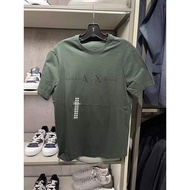 Armani Exchange/AX Armani Men's Plain Round Neck Short Sleeve Shirt