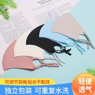 Ice Silk Masks Washable Anti Dust Face Mask for Adults