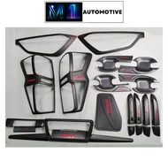 Fullset Cover Accessories Headlamp Door Handle Tailamp Foglamp Fuel Cap Tailgate Handle Cover For Is