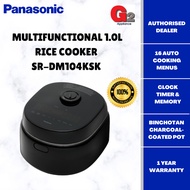 PANASONIC MULTIFUNCTIONAL 1.0L RICE COOKER SR-DM104KSK - PANASONIC WARRANTY MALAYSIA