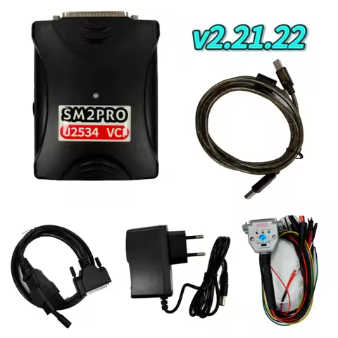 New Pcm flash can replace sm2 pro programming tools, full set of accessories, without sm2 software