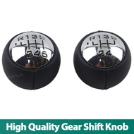 5/6 Speed Car Gear Stick Shift Knob Head For Peugeot 307 308 3008 407 5008 807 PARTNER B9 TEPEE for 