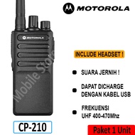 PROMO[COD] Motorola HT CP210 Handy Talky Walkie Talkie Alat Komunikasi Jarak Jauh UHF 400-470 Mhz - 