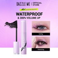 DAZZLE ME Lock & Pop Volumizing Curling Mascara Waterproof 9g Maskara Penebal Bulu Mata Long-Lasting