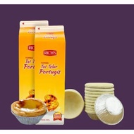 12.12 BIG PROMO [ ONLY FOR KLANG VALLEY ] RICH'A EGG TART TOPPING &amp; SHELL