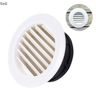 Exterior Wall Air Vent Grille Plastic Round Air Exhaust Vent Grille Ducting