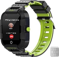 Getfitsoo 4G GPS Smartwatch for Kids(KT12S Black)