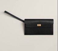 Hermes Kelly pocket long wallet &amp; clutch - brand new