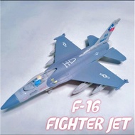 Airplane Model F-16 FIGHTER JET (2nd Hand) With Lights-Sound Running Yard Aircraft Toys Steel Frame