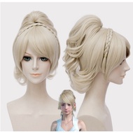 Final Fantasy XV FF15 Lunafreya Nox Fleuret Princess Luna Cosplay Hair Wig ready stock luna freya co