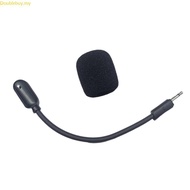 Doublebuy Omnidirectional Boom Microphone for 100 Gaming Headphones Microphone with Foam