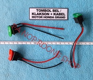 TOMBOL BEL / KLAKSON + KABEL MOTOR HONDA GRAND