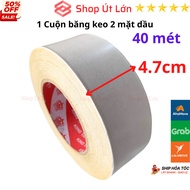 1 Cuộn băng keo 2 mặt dầu rộng 2cm - 2.4cm - 4.7cm dài 40 mét lõi giấy 3mm - Shop Út Lớn