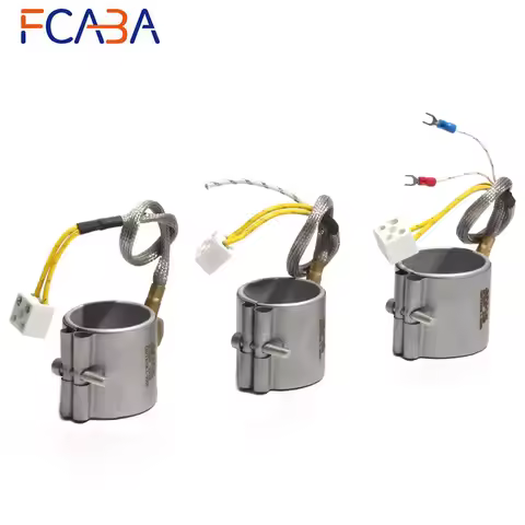 FCABA 50mm Diameter 30~60mm Height 110V/220V/380V 160W/220W/280W/330W Aluminized Band Heater Sealed 