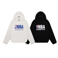 Men's and Women's Basketball FOG New Essentials Double Line LOGO Printed Hoodie Hoodie