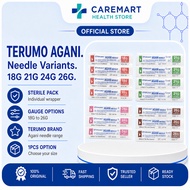 TERUMO AGANI NEEDLE 18G/21G/24G/26G (1PCS) (EXP: 08/2026)