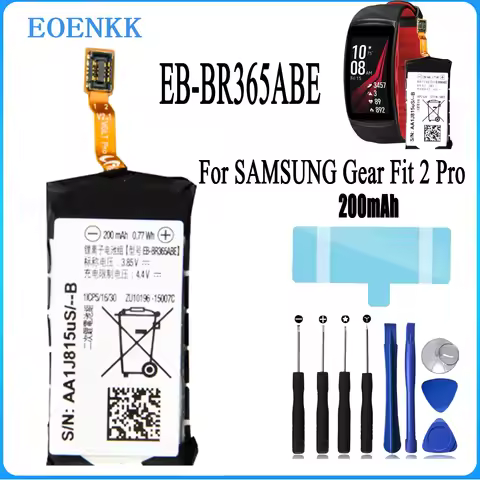Capacity EB-BR365ABE For Samsung Watch Gear Fit 2 Pro SM-R365 R365 Batteries Bateria