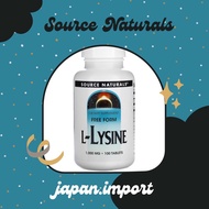 exp L-Lysine Lysine Source natural 100 tablets