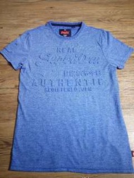 全新英國Superdry極度乾燥男士浮雕T恤上衣men’s shirt top