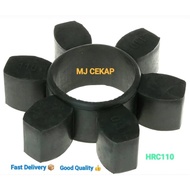 HRC110 RUBBER SPIDER COUPLING