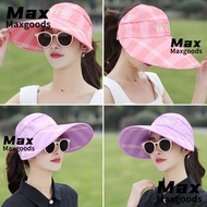 MAXG Protection Sun Hat Canvas Casual Summer UV Protection Visor Caps