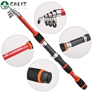 CHLIZ Portable Fishing Rod, fiberglass Spinning Telescopic fishing rod,  Mini Casting 173cm fiberglass Lure Rod Travel Fishing Equipment