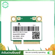[hIkAi] MINI PCIe Wireless Network Card Adapter 9260AC WiFi Card 2033M 2.4G/5G Dual-Band Gigabit Blu
