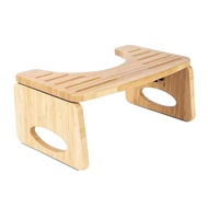 (TSDA) Toilet Stool Foldable Toilet Stool Squat Adult for Bathroom Poop Stool for AdultSquatting Bat