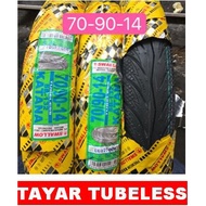 Tayar swallow 70-90-14 80-90-14 Tayar Tubeless
