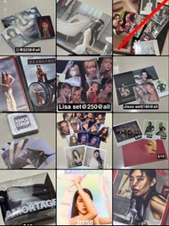 BLACKPINK Jisoo Jennie Rosé Lisa淨專小卡 周邊