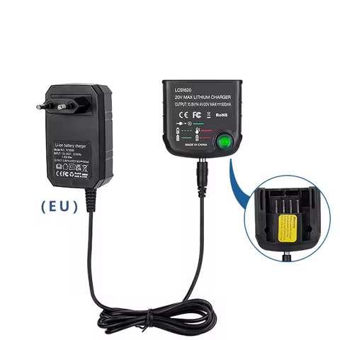 LCS1620 Lithium Battery Charger For Black&Decker Li-ion Electric Drill Tool For LBXR20 LB20 LBX20 LB