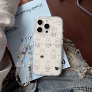 casing realme c15 realme 11 5g casing Blue Star Line miffy miffy Suitable for Realme Realme GT5pro/G