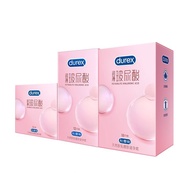 Hot🌸New Product Original Durex Condom For Men Fetherlite Hyaluronic acid  Moisturizing 10s / 3s Kondom Gift 杜蕾避孕套润薄玻尿酸