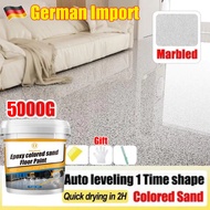 Epoxy color sand floor paint.waterproof toilet coating paint indoor and outdoor upgrade wearresistan
