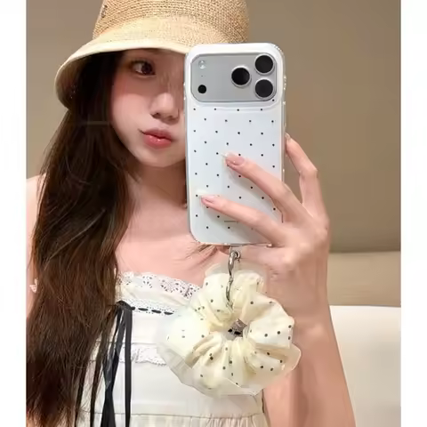 Ins Style Polka Dot Phone Case For Vivo Y6 Y6T Y05 Y04 Y04S Y03 Y03T Y02 Y02A Y02T Y01A Y20S Y20A Y2