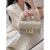 Upgrade jolie Pearl Chain Bag Cream Apricot Full Handbag Female Bag Messenger Bag Apricot