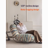 Caterpillar sofa togo balcony leisure single chair living room trendy iron art retro rocking chair l