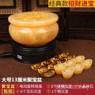 Living Room Natural Ornaments Meaning Ingot Lucky Fortune Beige Jade Feng Shui Cornucopia Office KU7