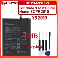 แบต mate9 แบตเตอรี่ huawei Mate 9 Mate9 Pro Y9 2018 Y9 2019 Y7 PRIME Y7 2017 Honor 8C HB396689ECW ขอ