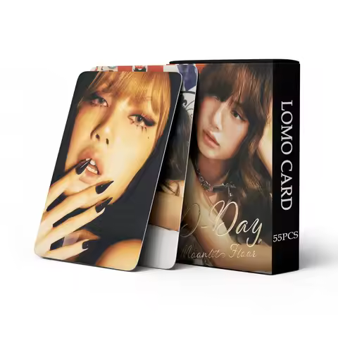 55 pcs in stock LISA MOONLIGHT Fan Collection Card ALTEREGO Photo card postcard lomo card