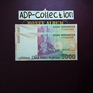 Uang Kuno 5000 rupiah IMAM BONJOL tahun 2001