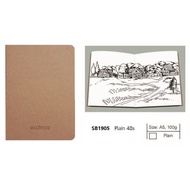 eComaz Journal Note Book A5 Plain 48s / eComaz Buku Nota Jurnal A5 – Kosong, 48 Muka Surat